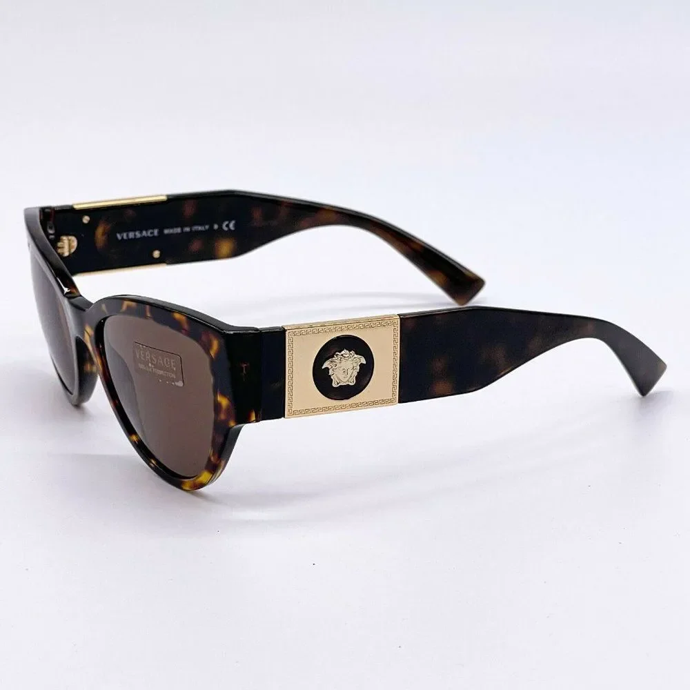 Sale! Versace Women's Havana Acetate Sunglasses w/ box